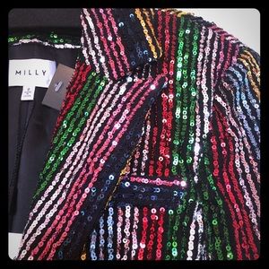 Milly Multi Sequin Blazer